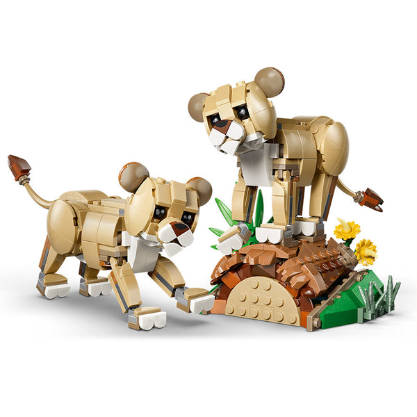 Lego Creator 3 In 1 Majestic Lion 31386 Product Cubs Pose 3