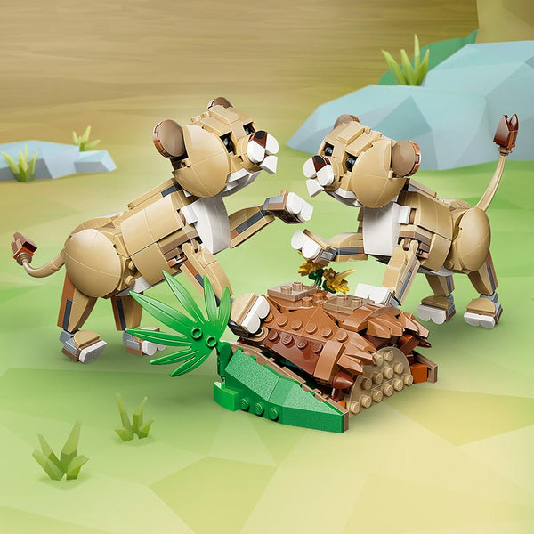 Lego Creator 3 In 1 Majestic Lion 31386 Feature Cubs