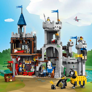 Lego Creator 3 In 1 Medieval Horse Knights Castle 31168 Feature Medieval Castle Open