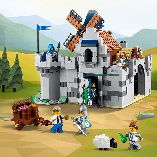 Lego Creator 3 In 1 Medieval Horse Knights Castle 31168 Feature Medieval Town