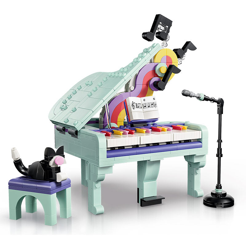 Lego Creator 3 In 1 Music Decor Piano With Cat 31392 Product and Box