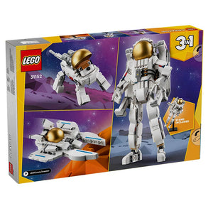 LEGO® Creator 3 in 1 Space Astronaut (31152) Box Rear View