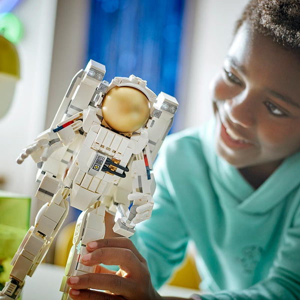 LEGO® Creator 3 in 1 Space Astronaut (31152) Lifestyle with Boy