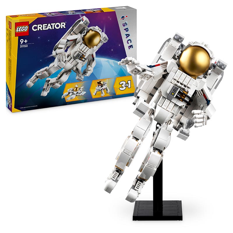 LEGO® Creator 3 in 1 Space Astronaut (31152) Product and Box