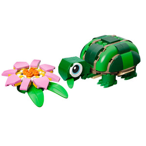 Lego Creator 3 In 1 Turtle with a Water Lily Flower 31377 Product Turtle