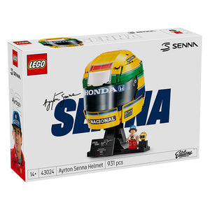 Lego Editions Ayrton Senna Helmet 43024 Box Front View