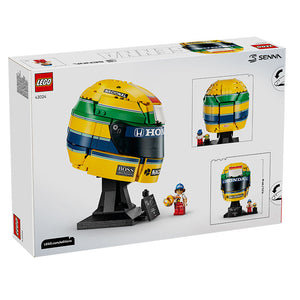 Lego Editions Ayrton Senna Helmet 43024 Box Rear View