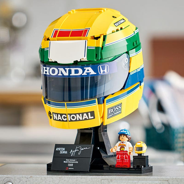 Lego Editions Ayrton Senna Helmet 43024 Product Lifestyle