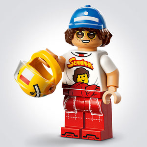 Lego Editions Ayrton Senna Helmet 43024 Minifigure Character