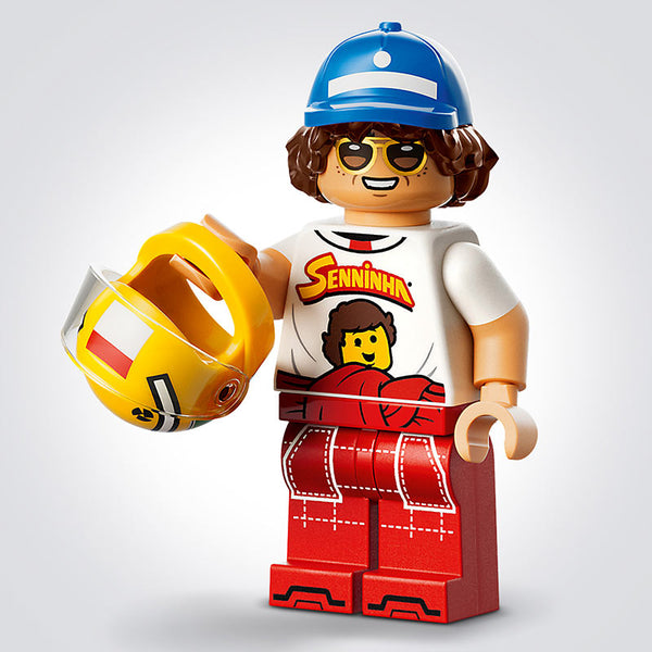 Lego Editions Ayrton Senna Helmet 43024 Minifigure Character