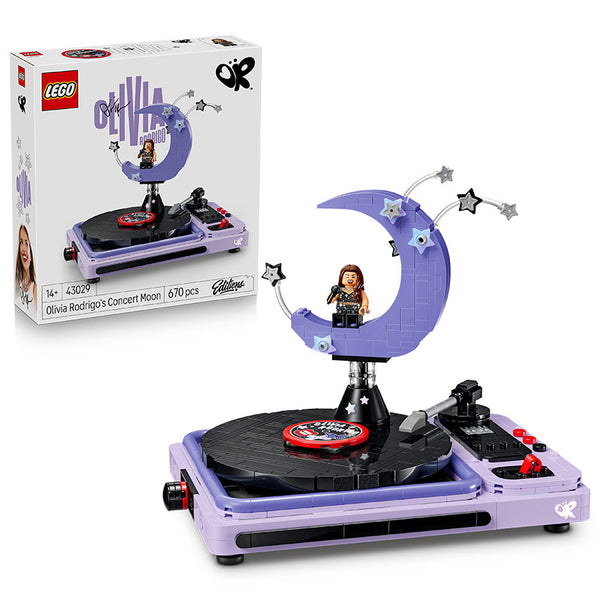 Lego Editions Olivia Rodrigos Concert Moon 43029 Box and Product