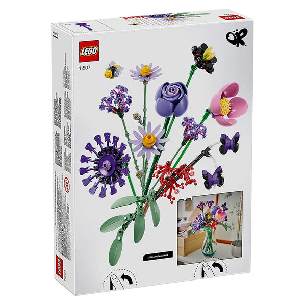 Lego Editions Olivia Rodrigos Flower Bouquet 11507 Box Rear View