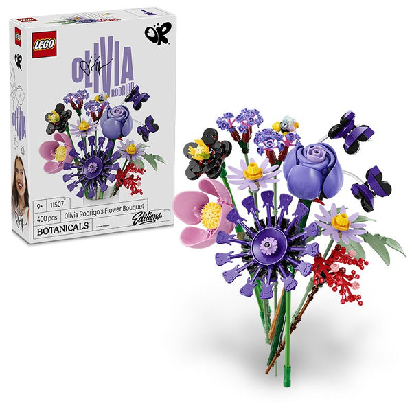 Lego Editions Olivia Rodrigos Flower Bouquet 11507 Box and Product