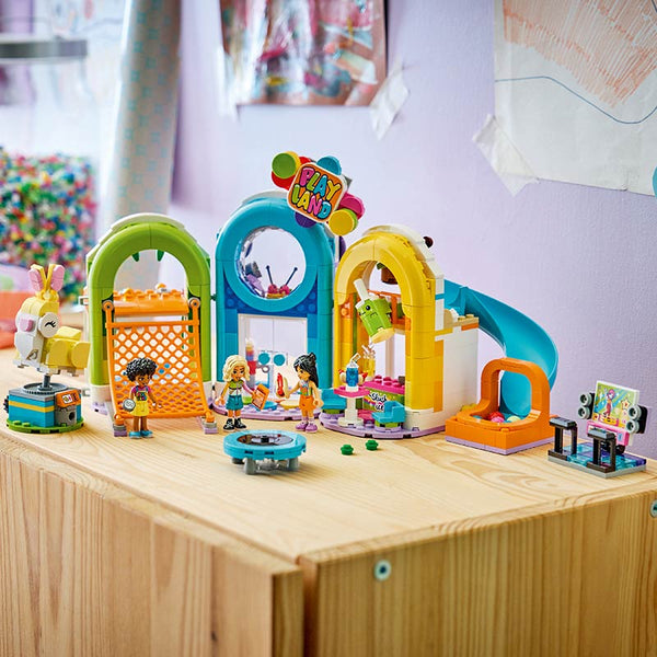 Lego Friends Fun Indoor Playground 42686 Lifestyle on Display