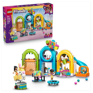 Lego Friends Fun Indoor Playground 42686 Box and Product