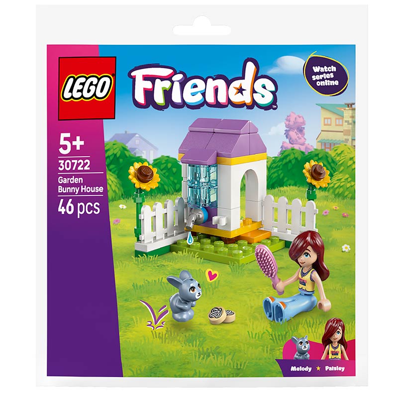 LEGO Friends Garden Bunny House 30722 Polybag Front View