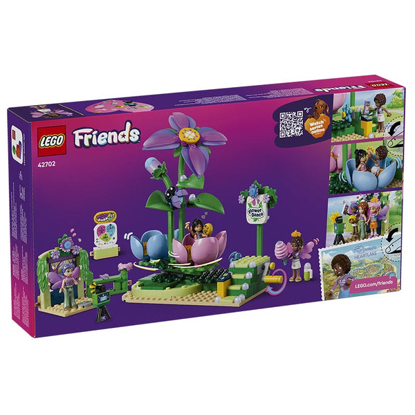 Lego Friends Spinning Flower & Fairy Teacup Ride 42702 Box Rear View