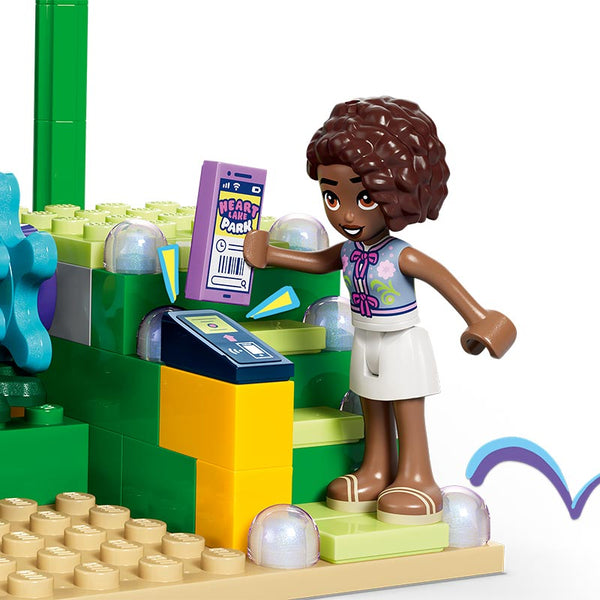 Lego Friends Spinning Flower & Fairy Teacup Ride 42702 Feature Phone and Park Ticket
