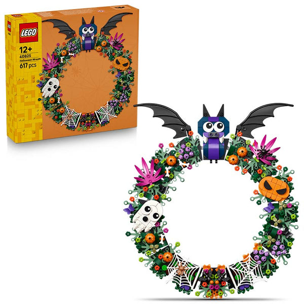 Lego Halloween Wreath 40825 Box and Product