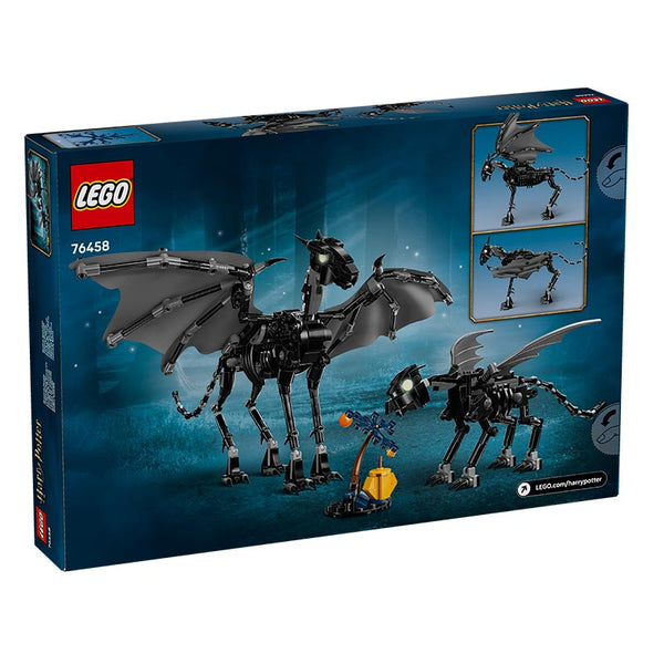 Lego Harry Potter Thestral Family 76458 Box Rear View