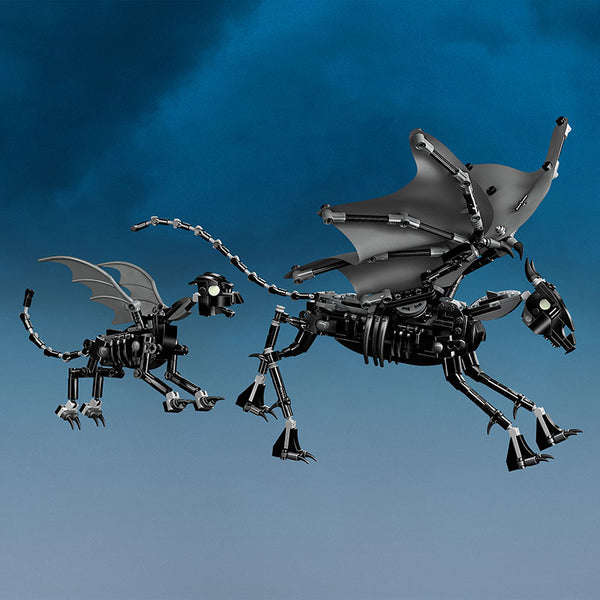 Lego Harry Potter Thestral Family 76458 Feature Product in Flying Pose