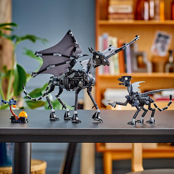 Lego Harry Potter Thestral Family 76458 Lifestyle on Display