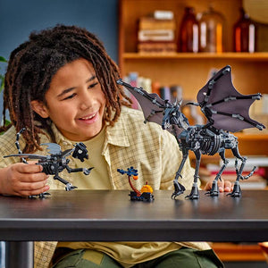 Lego Harry Potter Thestral Family 76458 Lifestyle with Boy