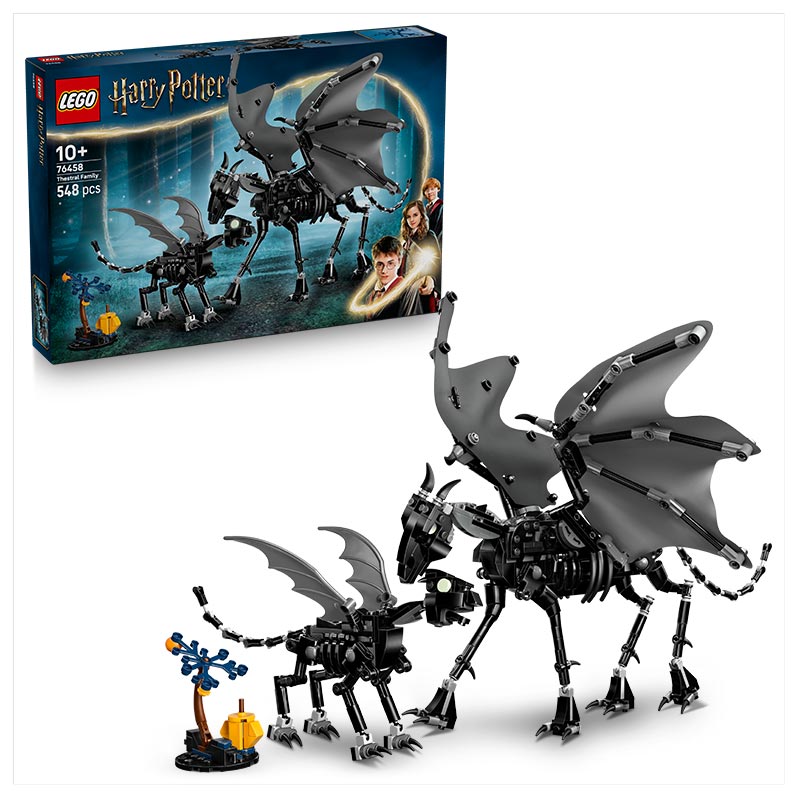 Lego Harry Potter Thestral Family 76458 Box and Product