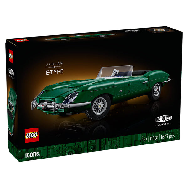 Lego Icons Jaguar E-Type 11381 Box Front View