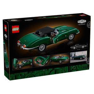 Lego Icons Jaguar E-Type 11381 Box Rear View