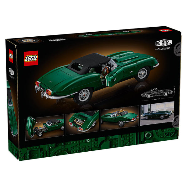 Lego Icons Jaguar E-Type 11381 Box Rear View