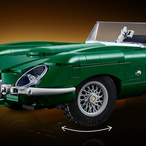Lego Icons Jaguar E-Type 11381 Feature Moveable Wheels