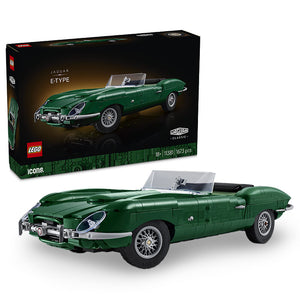 Lego Icons Jaguar E-Type 11381 Product and Box