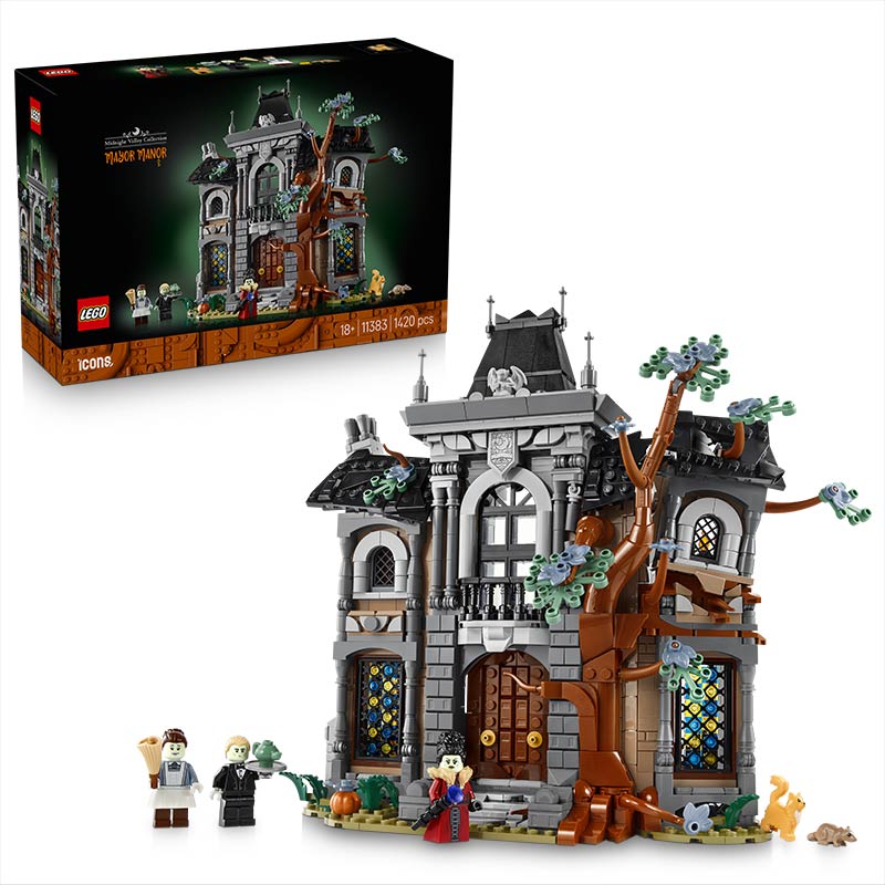 Lego Icons Mayor Manor 11383 Product and Box