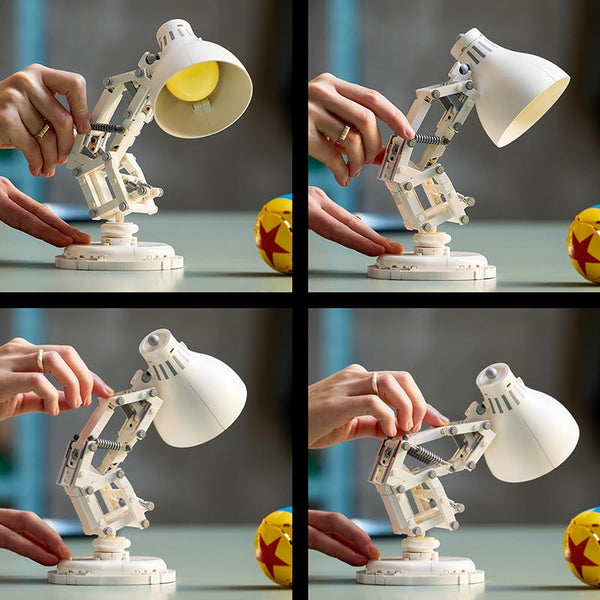 Lego Ideas Disney Pixar Luxo Jr. 21357 Features Posable Luxo Jr.