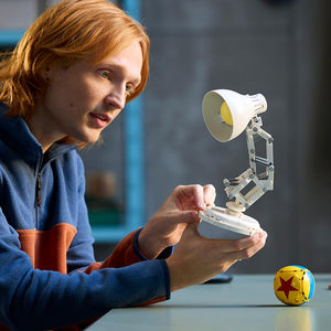 Lego Ideas Disney Pixar Luxo Jr. 21357 Lifestyle with Man