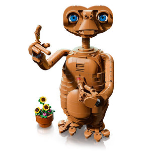 Lego Ideas E.T. The Extra-Terrestrial 21370 Product Posed without Pot
