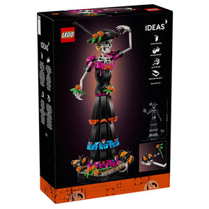 Lego Ideas La Catrina 21372 Box Rear View