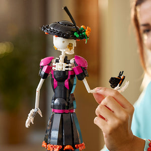 Lego Ideas La Catrina 21372 Lifestyle of Product with Posable Arms