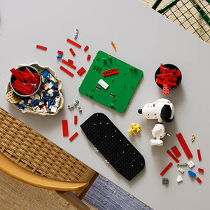 Lego Ideas Peanuts Snoopy's Doghouse 21368 Lifestyle of Build