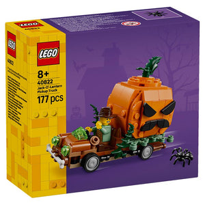Lego Jack O Lantern Pickup Truck 40822 Box Front View