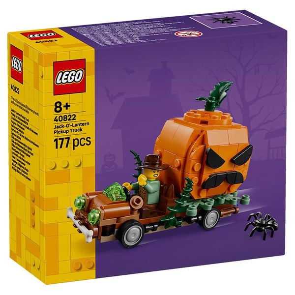 Lego Jack O Lantern Pickup Truck 40822 Box Front View