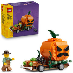 Lego Jack O Lantern Pickup Truck 40822 Box and Product