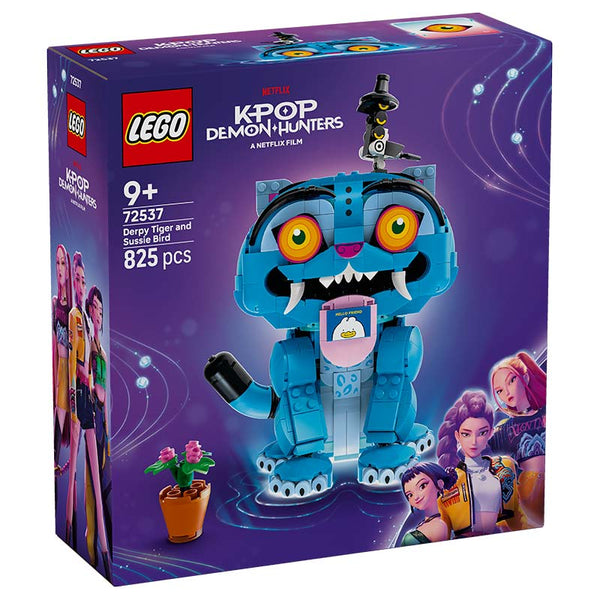 Lego K-Pop Demon Hunters Derpy Tiger And Sussie Bird 72537 Box Front View