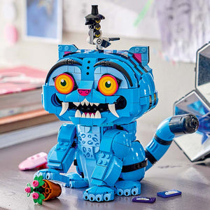 Lego K-Pop Demon Hunters Derpy Tiger And Sussie Bird 72537 Lifestyle on Display