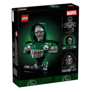 Lego Marvel Doctor Doom Bust 76345 Box Rear View