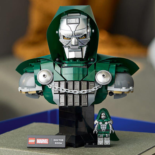 Lego Marvel Doctor Doom Bust 76345 Lifestyle
