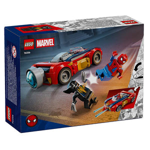 Lego Marvel Spider-Man Car Vs. Venomized Wolverine 76336 Box Rear View