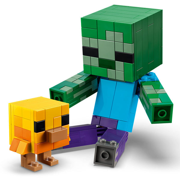 Lego Minecraft Chicken Jockey 21582 zombie and Baby Chick