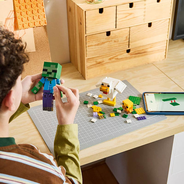 Lego Minecraft Chicken Jockey 21582 Lifestyle of Build